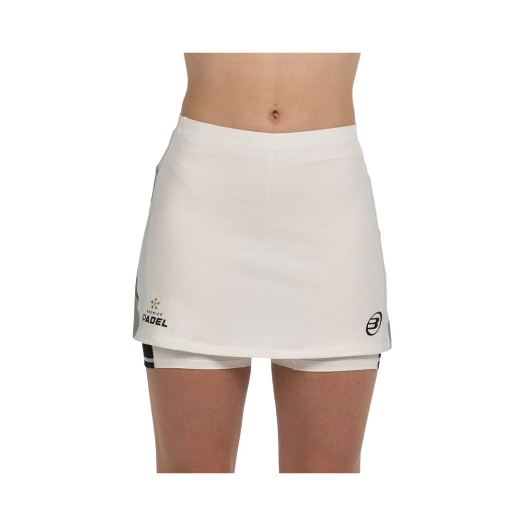 BULLPADEL SKIRT WOMEN PREMIER PORTOA CRUDO 2026