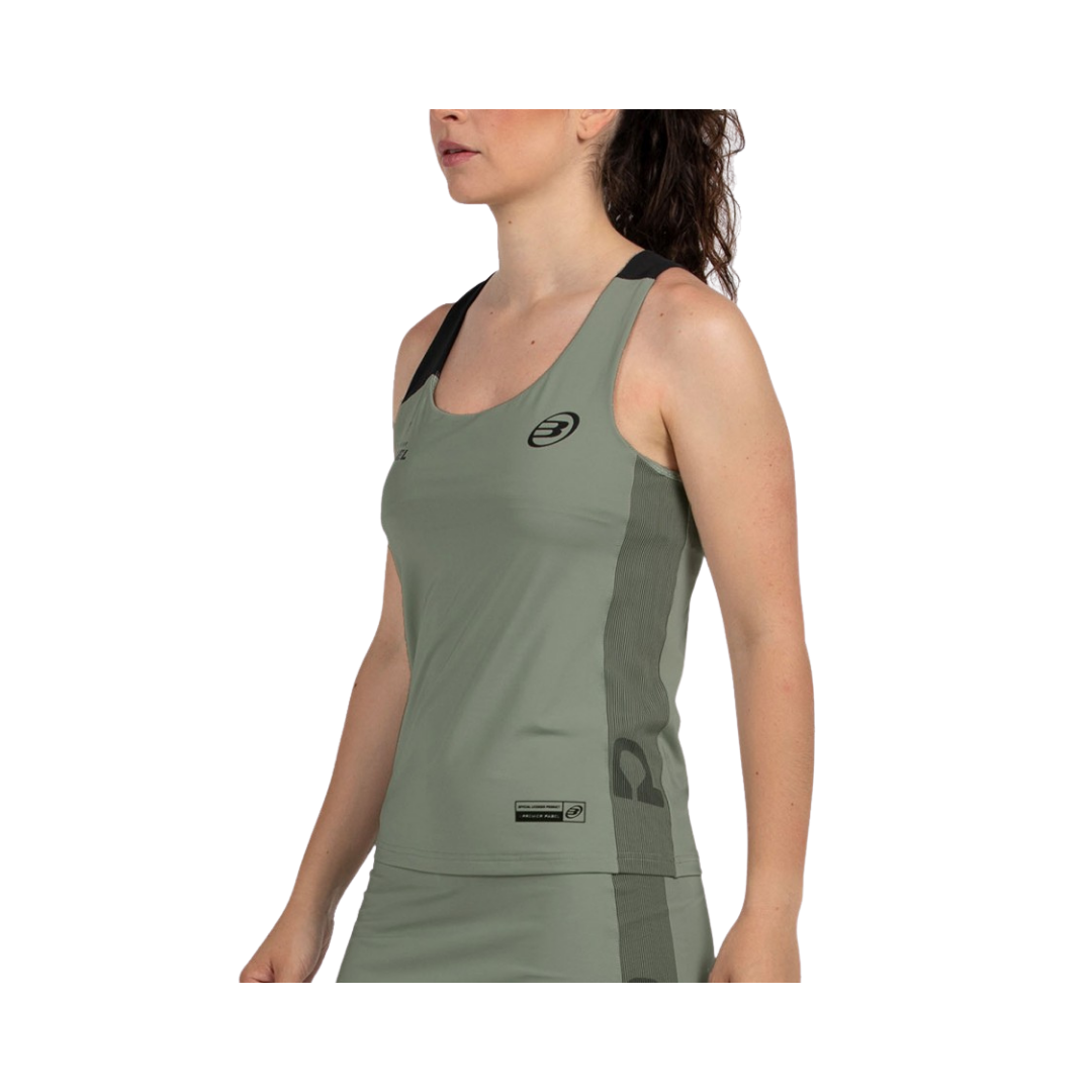 BULLPADEL T-SHIRT WOMEN PREMIER PIRAC KAKI 2026