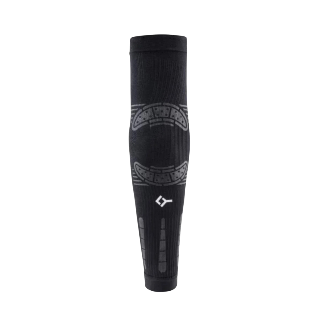 FLOKY NO STRAIN COMPRESSION SLEEVES BLACK