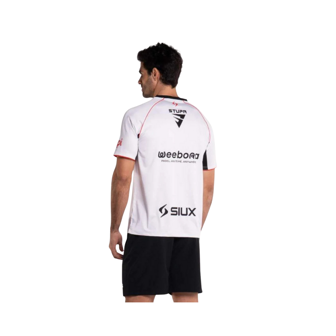 SIUX T-SHIRT SPONSORS ELECTRA X STUPA WHITE 2026