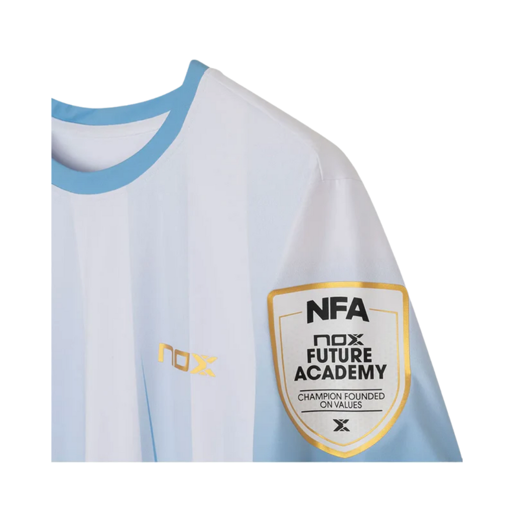 NOX T-SHIRT MEN SPONSORS AGUSTIN TAPIA LIGHT BLUE 2026