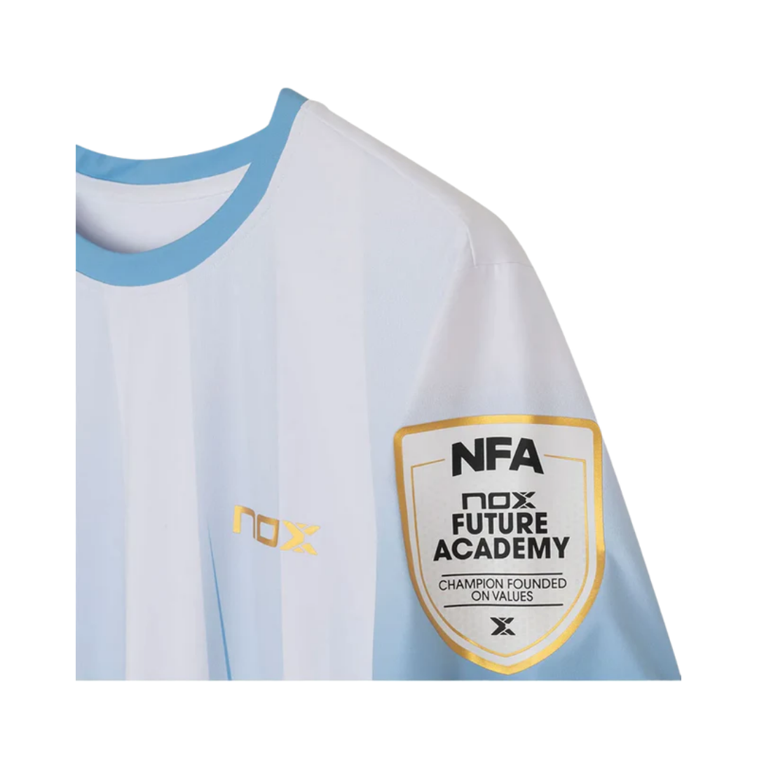 NOX T-SHIRT MEN SPONSORS AGUSTIN TAPIA LIGHT BLUE 2026