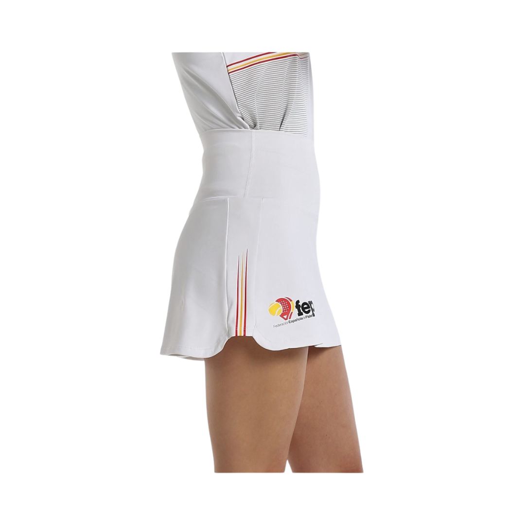 BULLPADEL SKIRT FURT BLANCO 2026