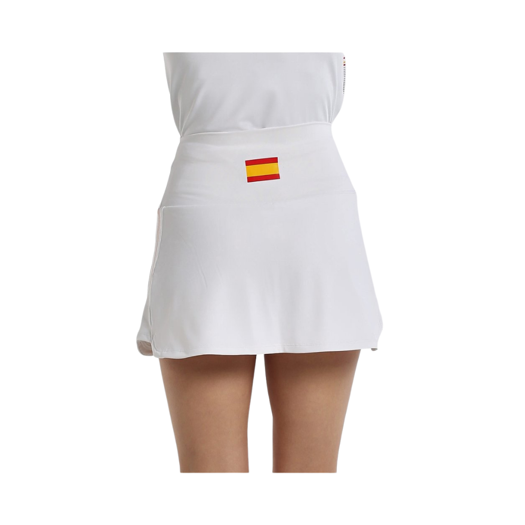 BULLPADEL SKIRT FURT BLANCO 2026