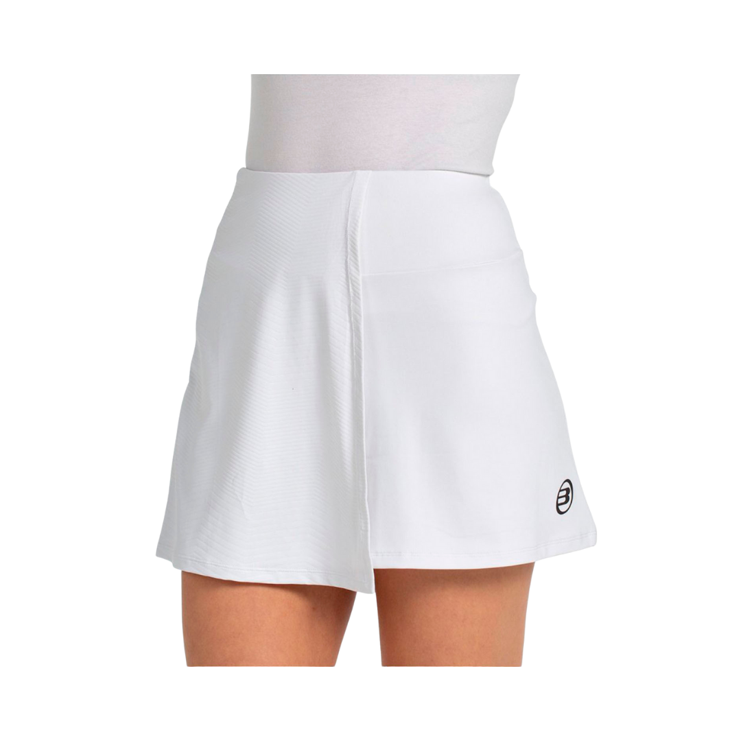 BULLPADEL SKIRT BIELA BLANCO 2026