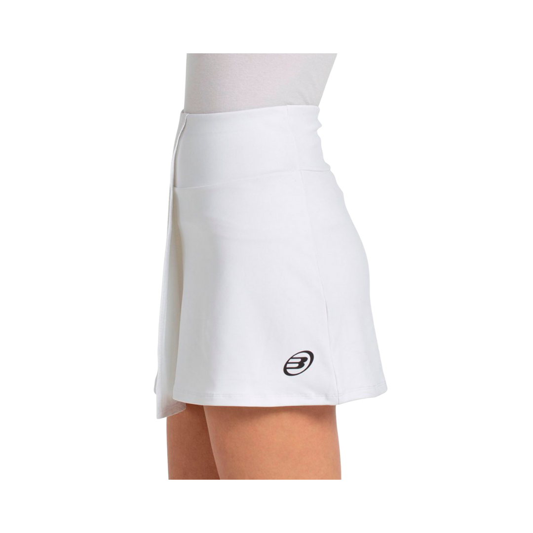 BULLPADEL SKIRT BIELA BLANCO 2026