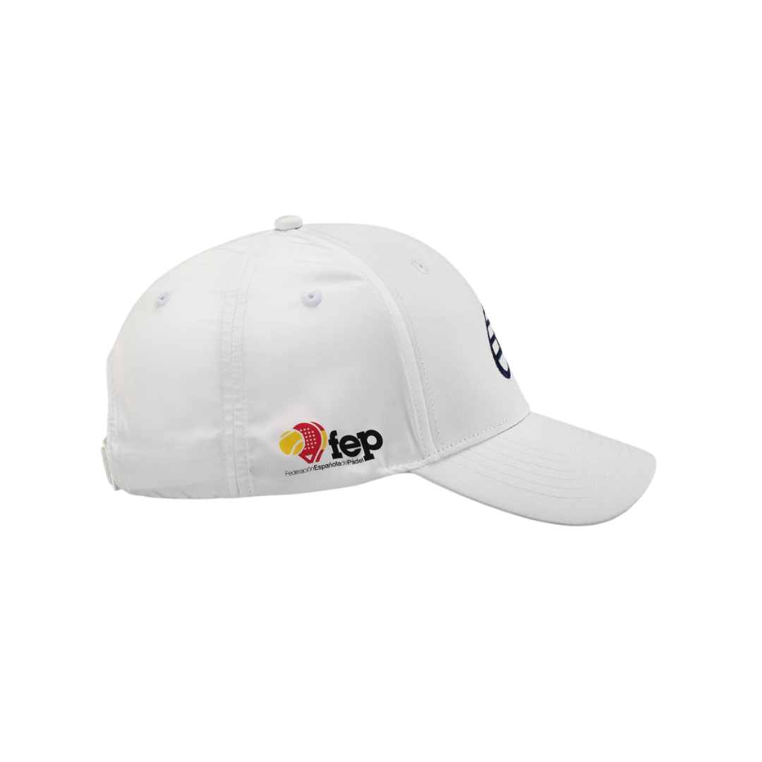 BULLPADEL CAP BPG FEP25 BLANCO 2025