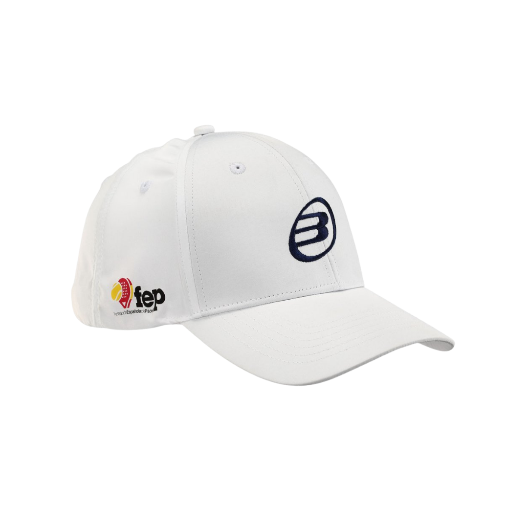 BULLPADEL CAP BPG FEP25 BLANCO 2025