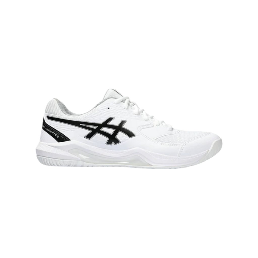 ASICS SHOES WOMEN GEL-DEDICATE 8 WHITE/BLACK 2026