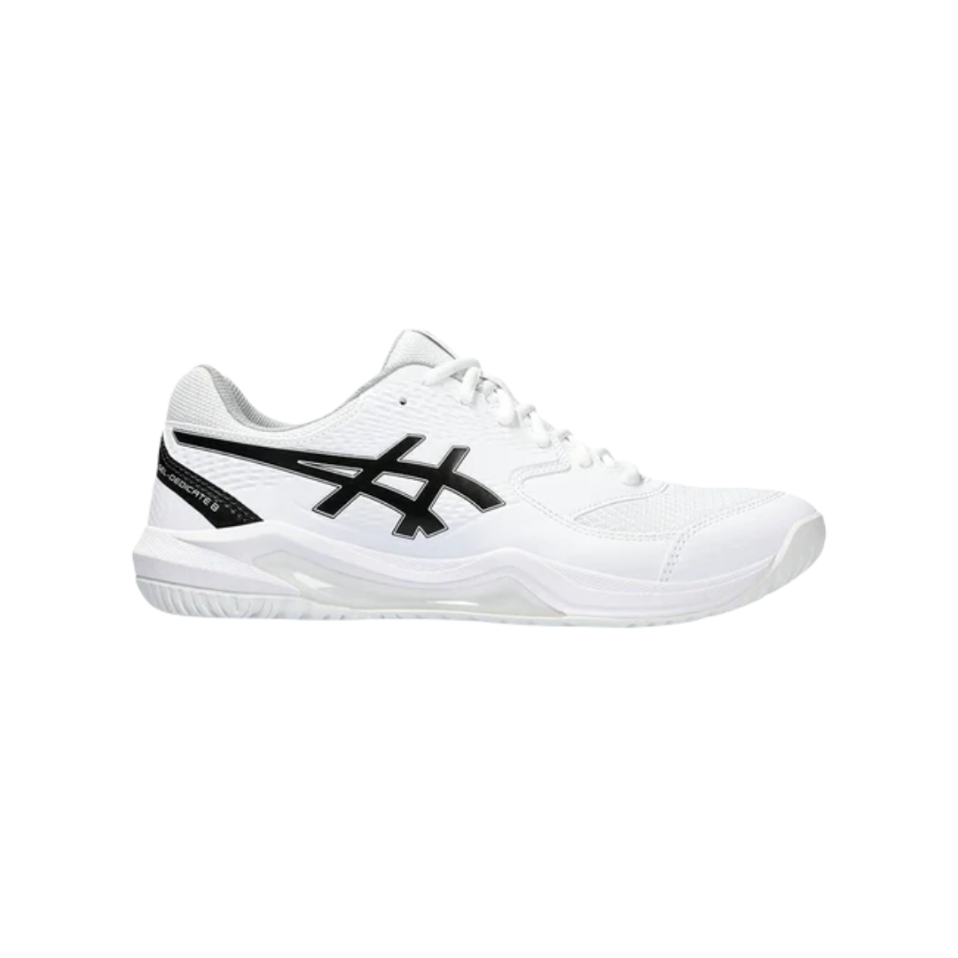 ASICS SHOES WOMEN GEL-DEDICATE 8 WHITE/BLACK 2026