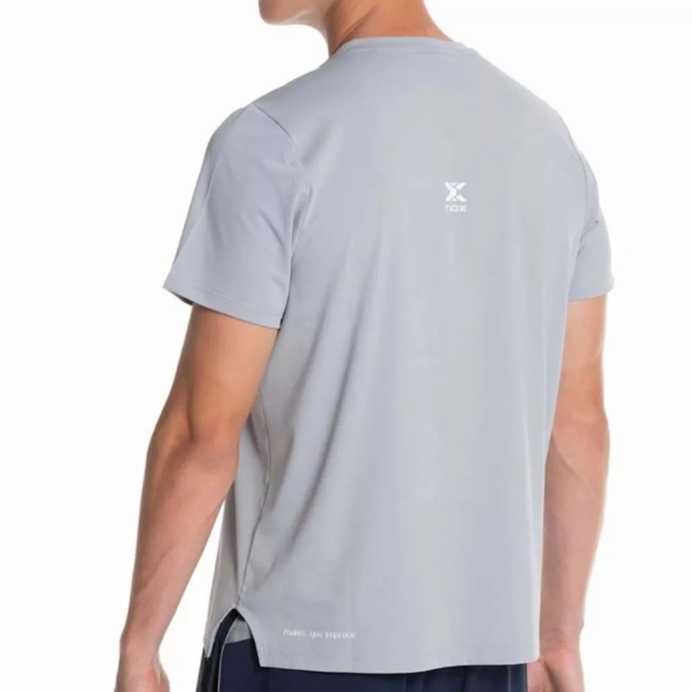 NOX T-SHIRT HOMBRE TEAM REGULER GREY SIZE XXL