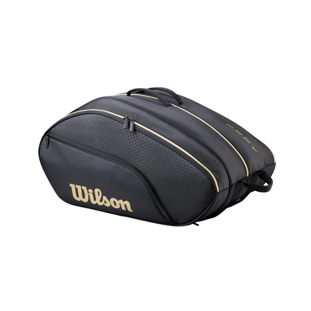 WILSON PADEL BAG DEFY V1 BLACK/GOLD 2026