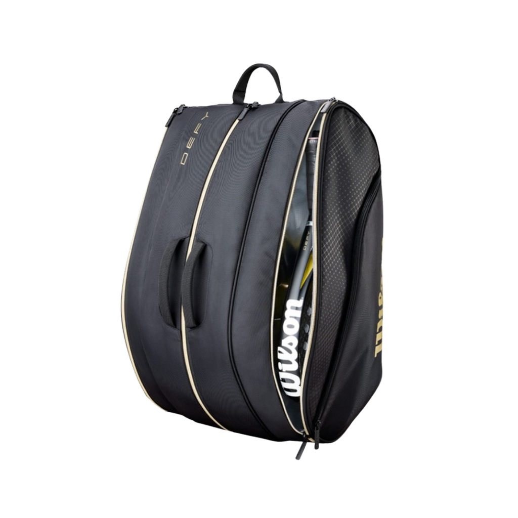 WILSON PADEL BAG DEFY V1 BLACK/GOLD 2026