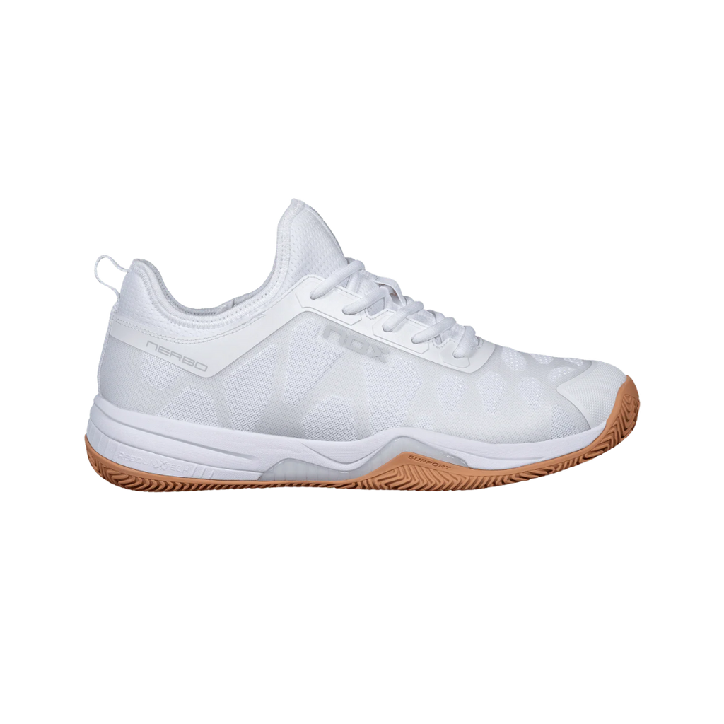 NOX SHOES MEN NERBO WHITE/GUM RUBBER 2026