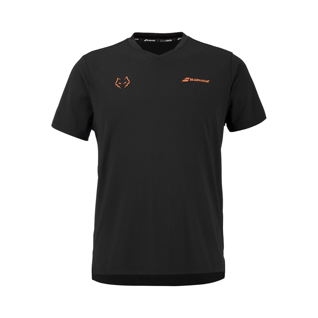 BABOLAT T-SHIRT MEN CREW NECK TEE JUAN LEBRON BLACK/BLACK 2026