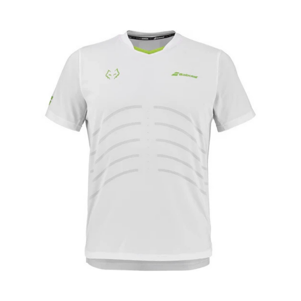 BABOLAT T-SHIRT MEN REPLICA JUAN LEBRON WHITE/WHITE 2026