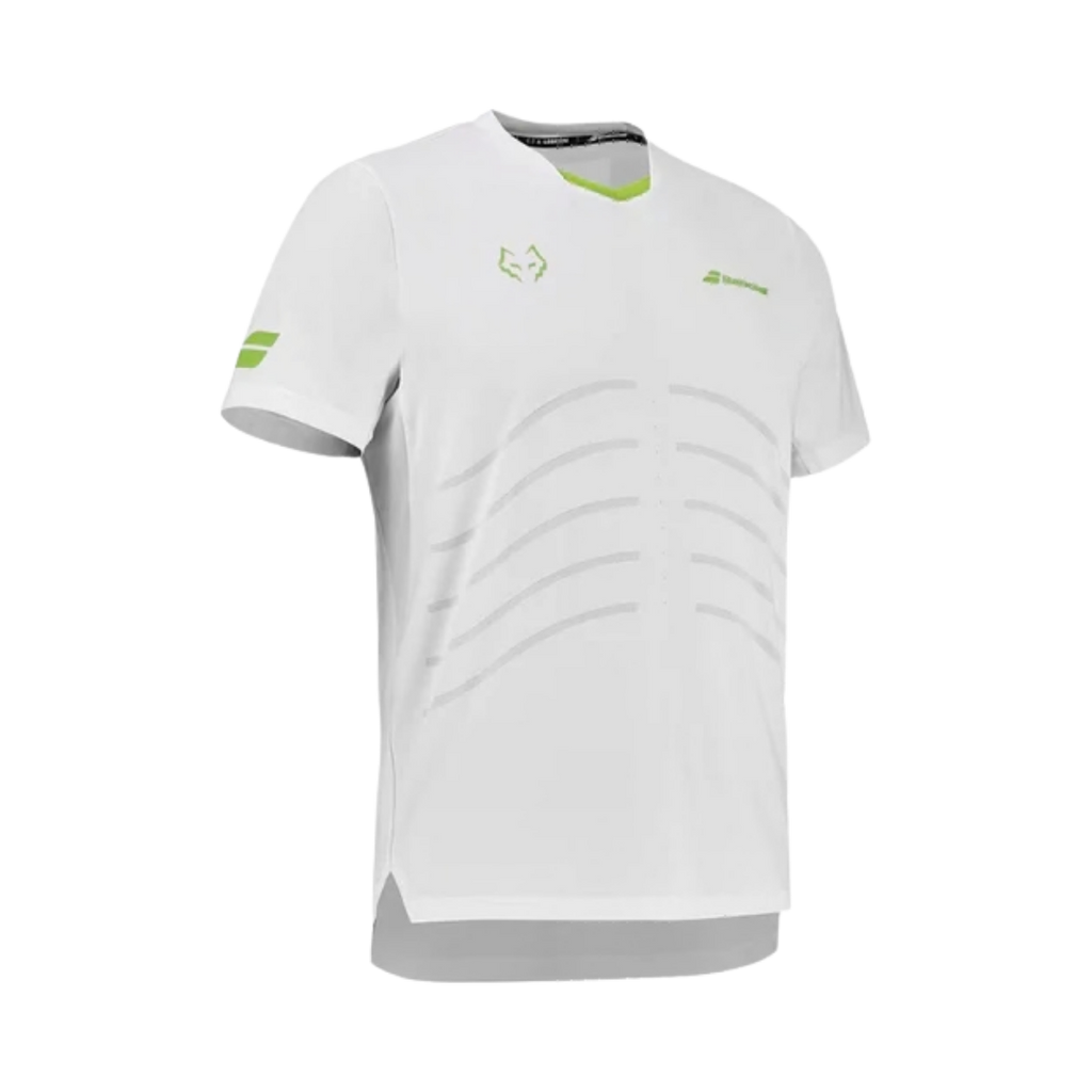 BABOLAT T-SHIRT MEN REPLICA JUAN LEBRON WHITE/WHITE 2026