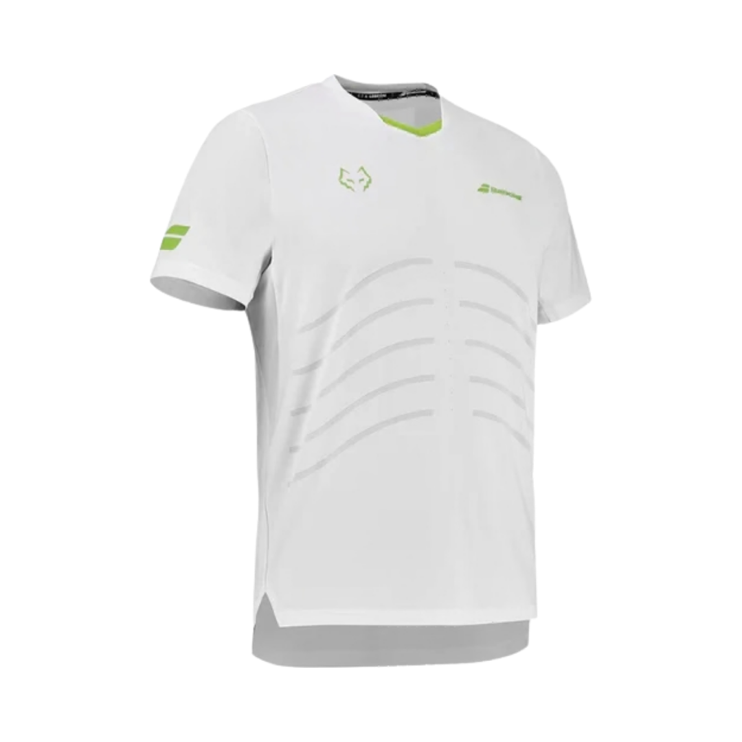 BABOLAT T-SHIRT MEN REPLICA JUAN LEBRON WHITE/WHITE 2026