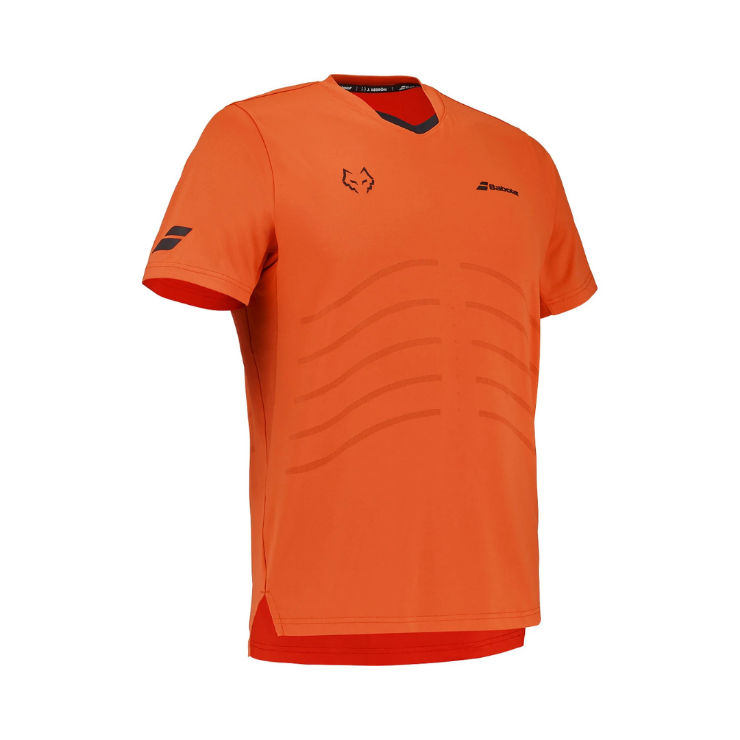 BABOLAT T-SHIRT MEN REPLICA JUAN LEBRON RED/ORANGE 2026