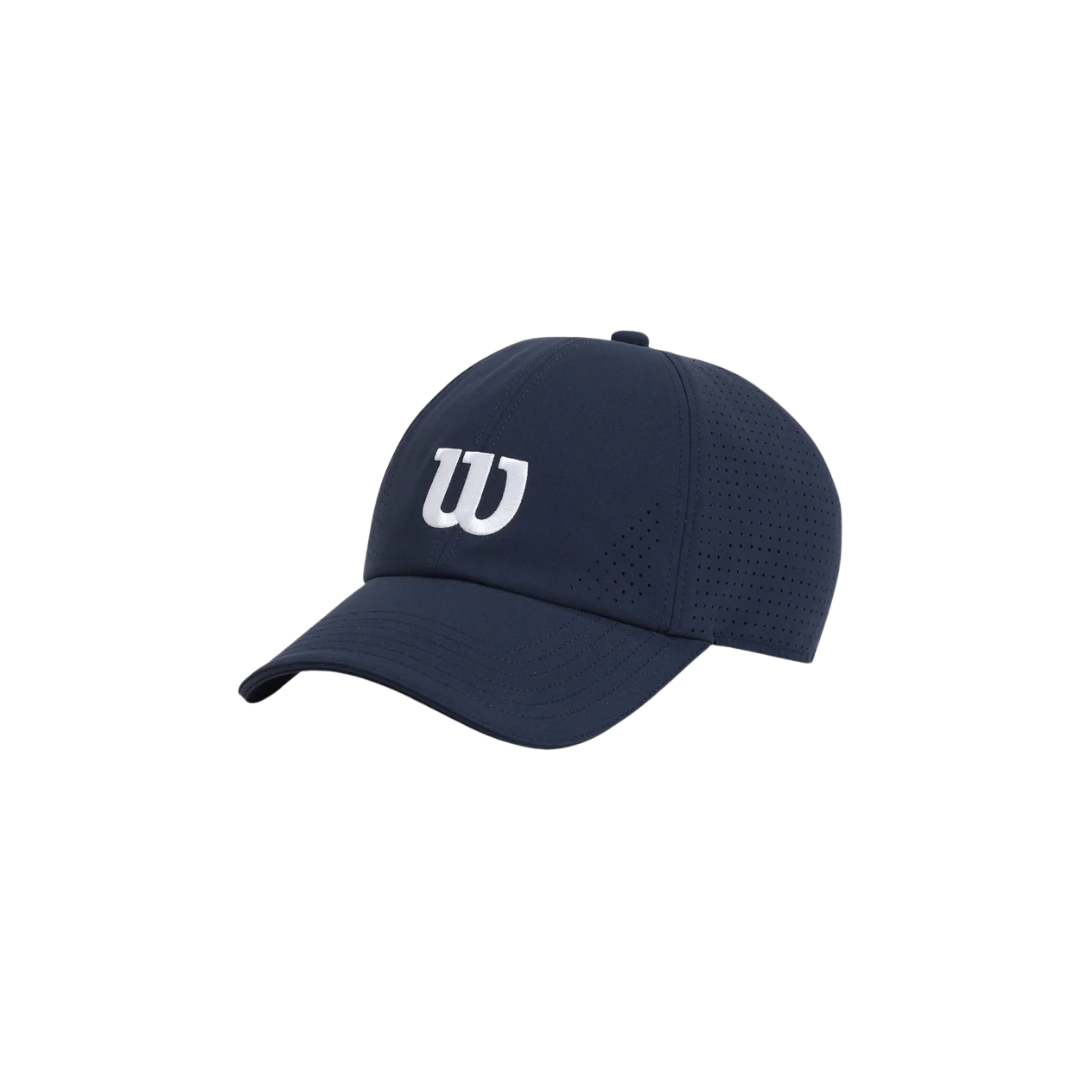 WILSON CAP ACTIVE PERFORATED BLANCO AZUL MARINO 2026