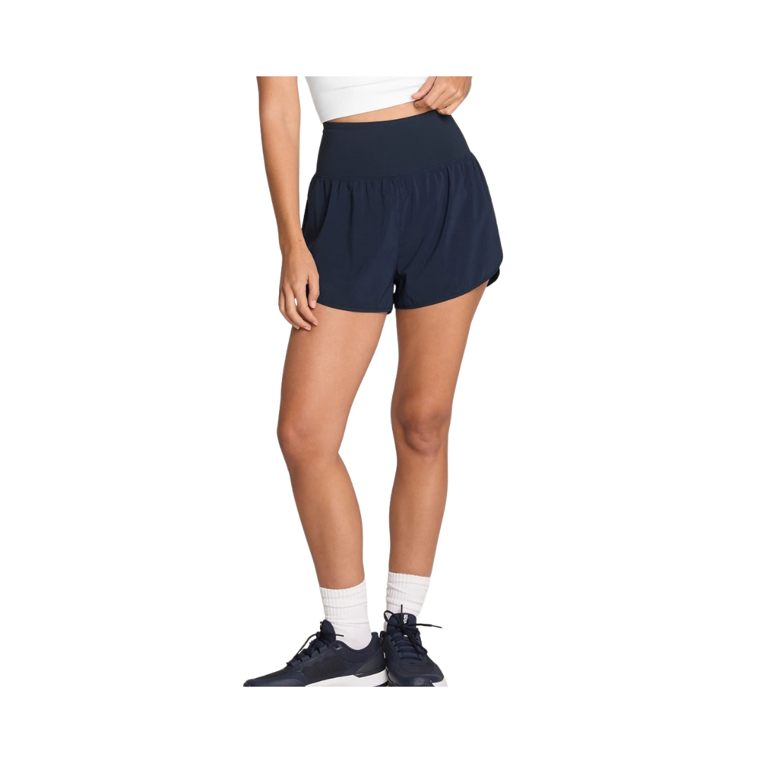 WILSON SHORTS WOMEN TEAM COURTSIDE CLASSIC NAVY