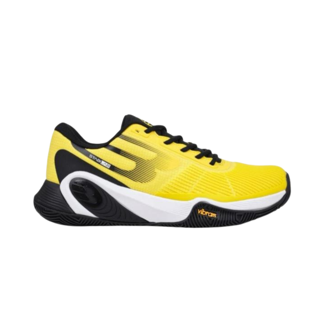 BULLPADEL SHOES VERTEX VIBRAM 25V YELLOW