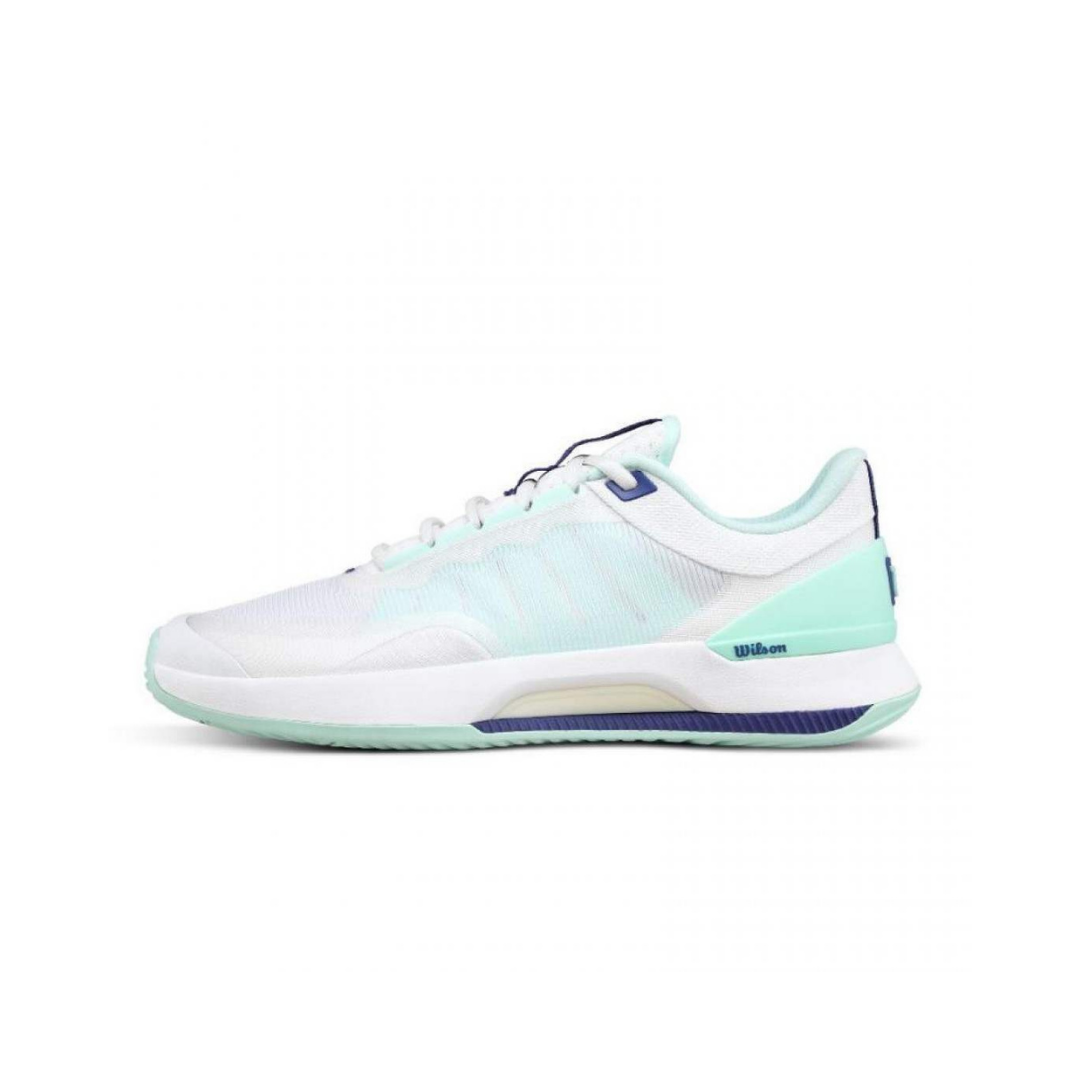 WILSON SHOES WOMEN INTRIGUE TOUR PADEL WHITE/BAY/SKIPPER BLUE 2026