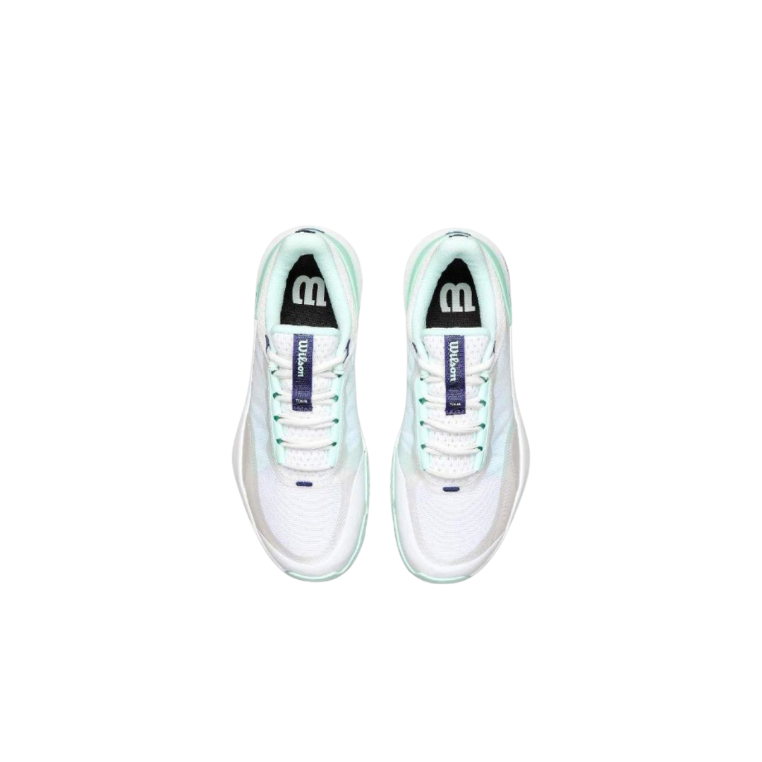 WILSON SHOES WOMEN INTRIGUE TOUR PADEL WHITE/BAY/SKIPPER BLUE 2026