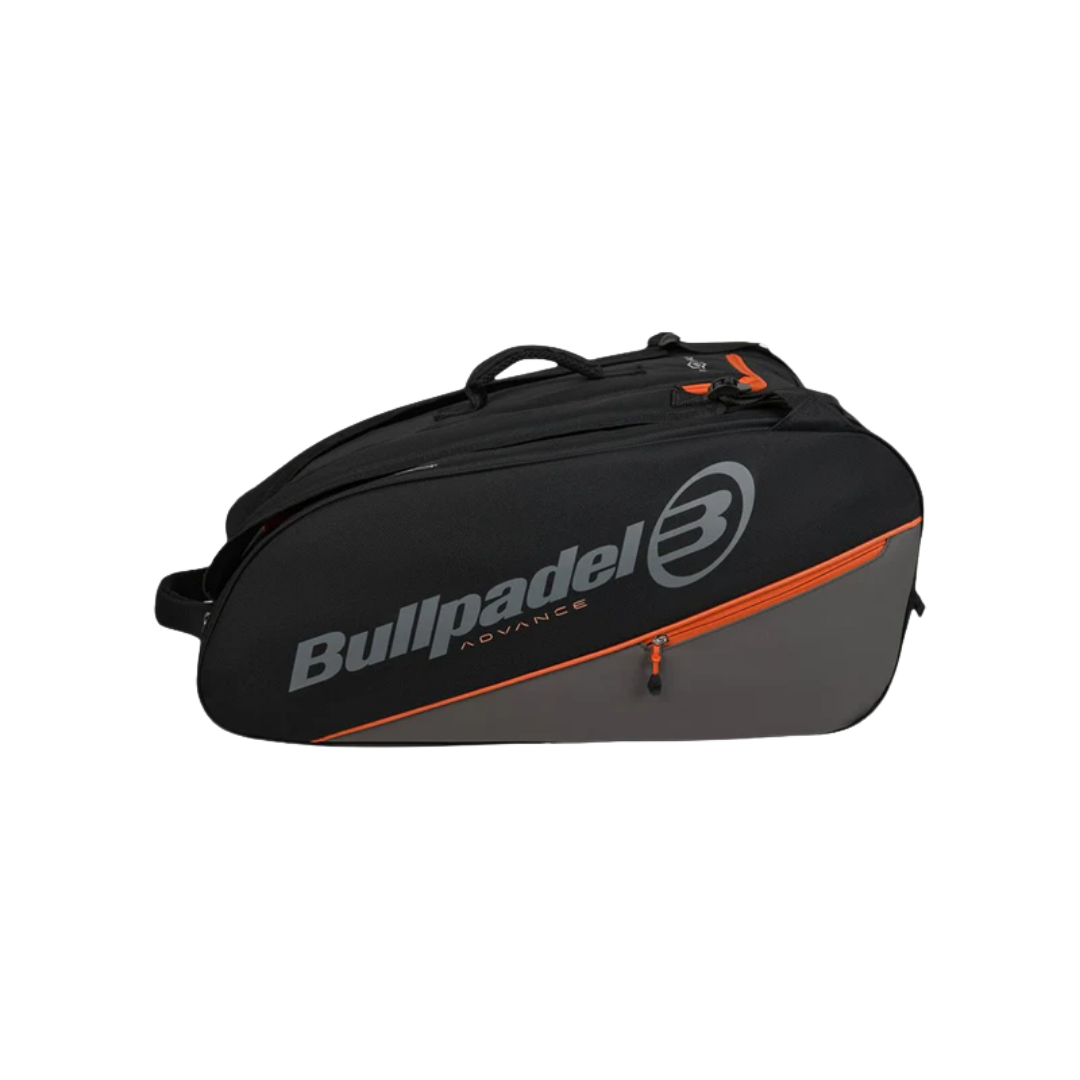 BULLPADEL PADEL BAG ADVANCE 005/037 NEGRO/NARANJA 2026 new vers