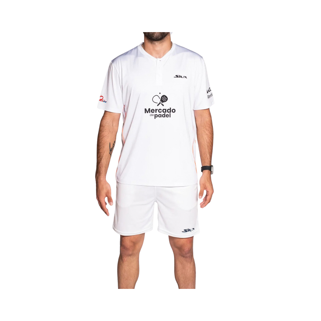 SIUX T-SHIRT MEN SPONSORS FENIX CHOZAS OFFICIAL WHITE 2025