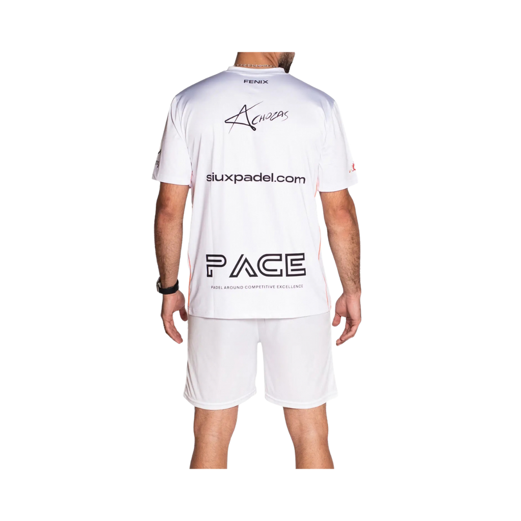 SIUX T-SHIRT MEN SPONSORS FENIX CHOZAS OFFICIAL WHITE 2025