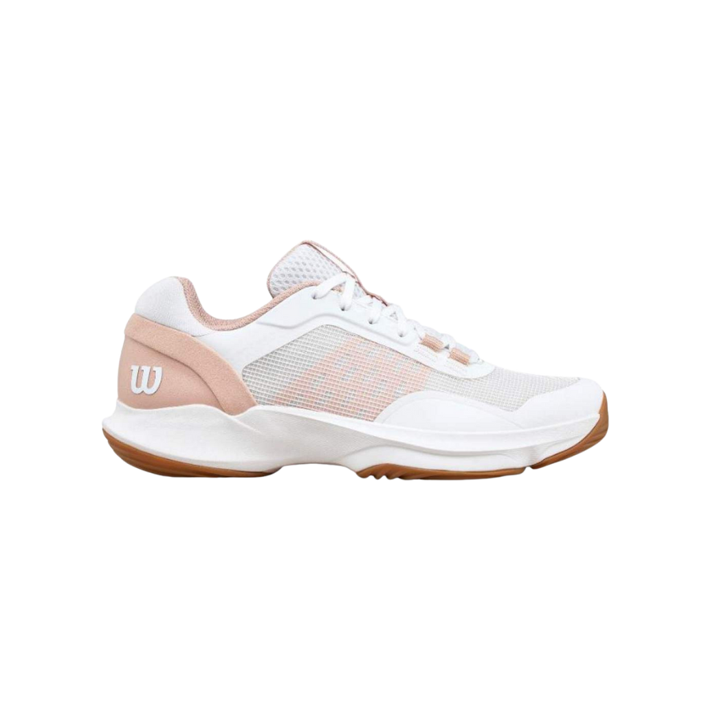 WILSON SHOES WOMEN HURAKN PRO V2 WHITE PINK