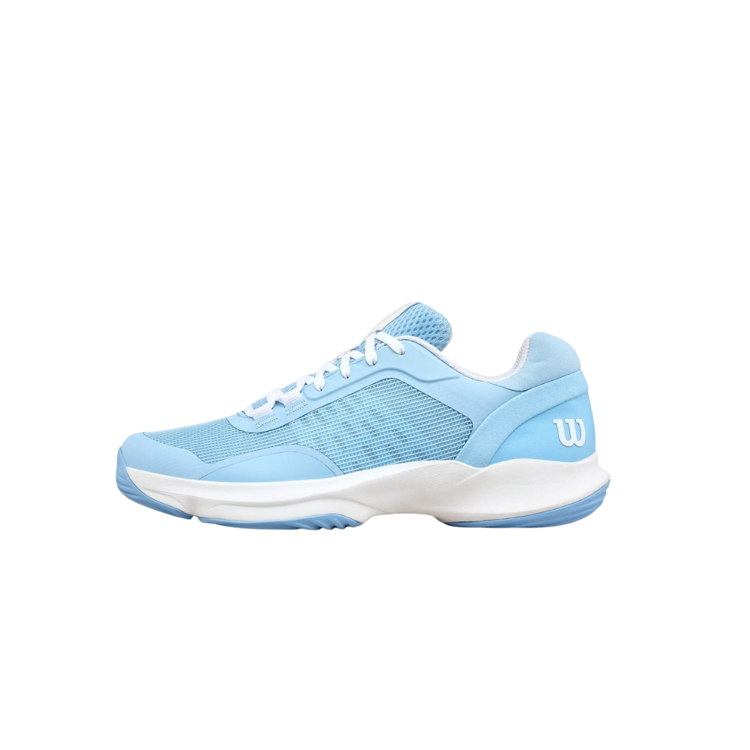 WILSON SHOES WOMEN HURAKN PRO V2 LIGHT BLUE WHITE