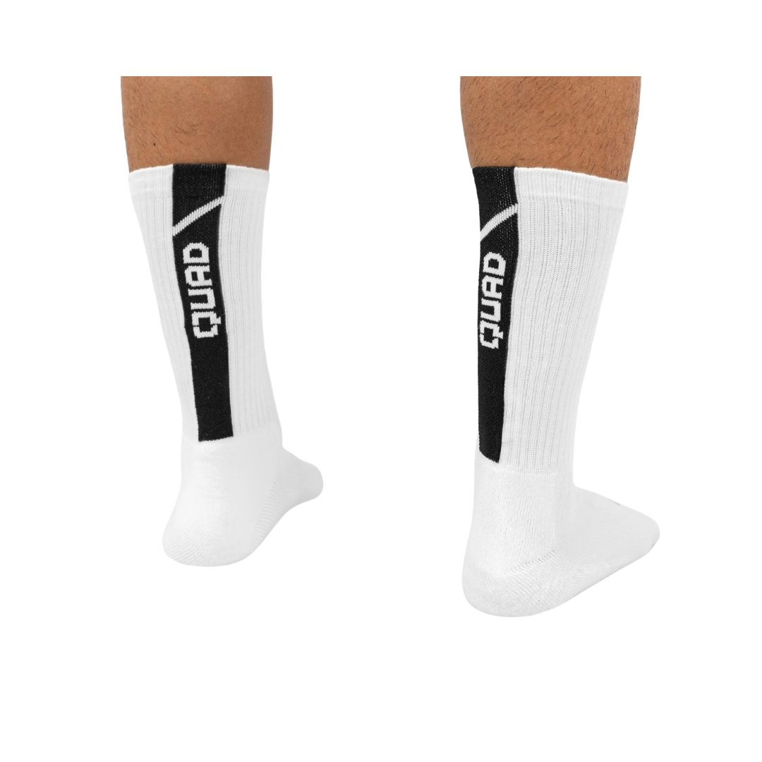 QUAD SOCKS PADEL WHITE
