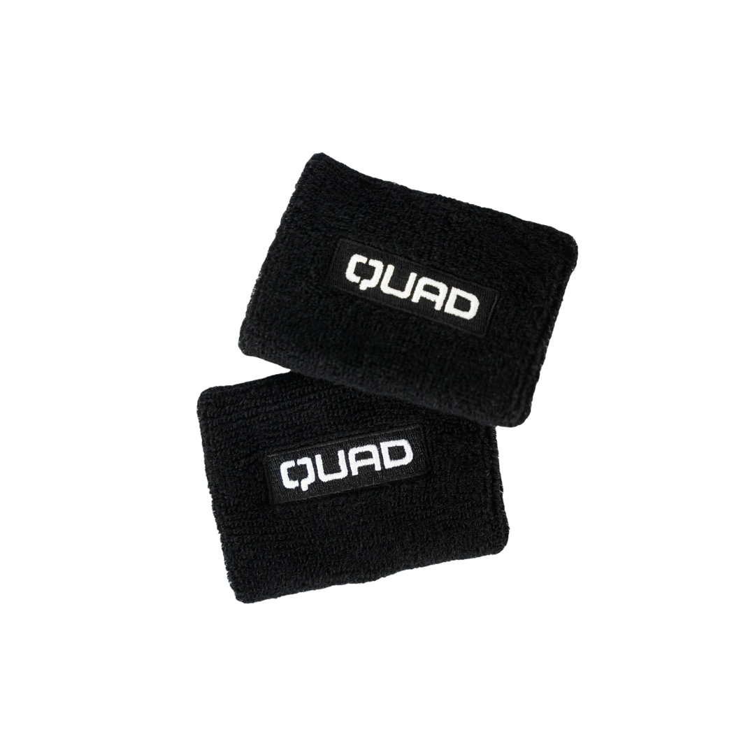 QUAD WRISTBANDS BLACK PADEL