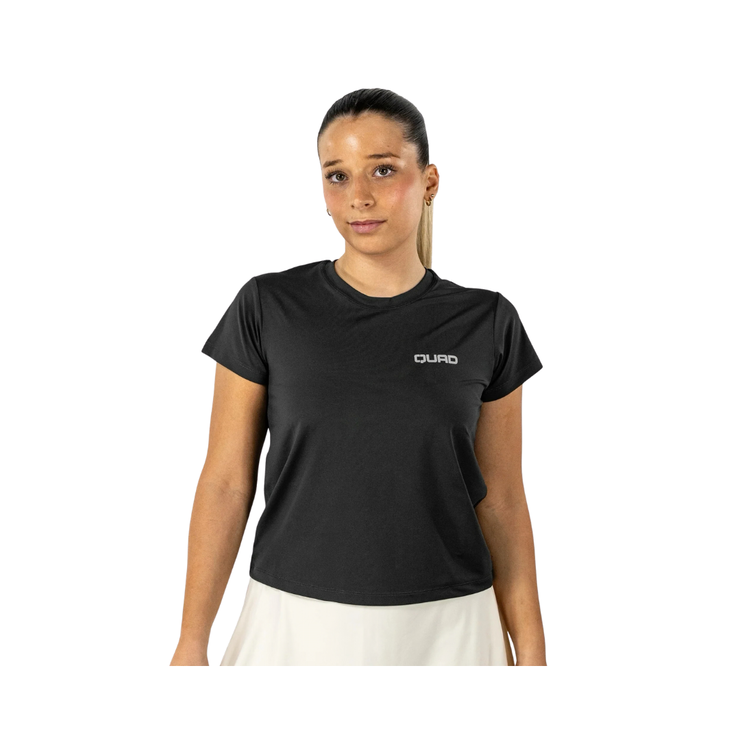 QUAD T-SHIRT WOMEN REGULER GREY