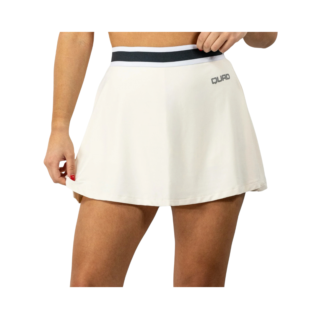 QUAD SKIRT WOMEN SLICK OFFWHITE
