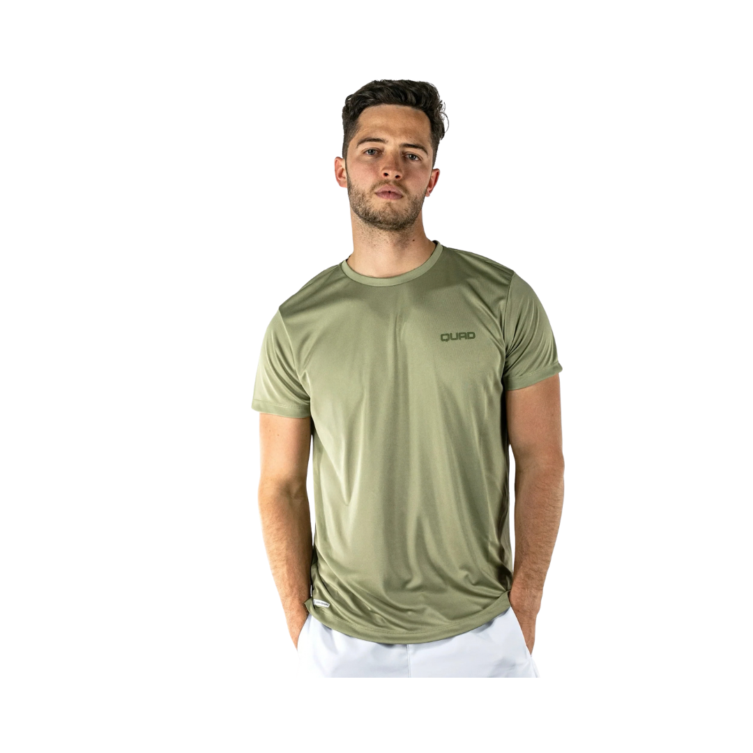 QUAD T-SHIRT MEN ELEMENTAL GREEN