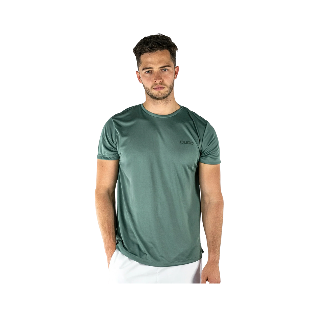 QUAD T-SHIRT MEN ELEMENTAL BALSAM GREEN