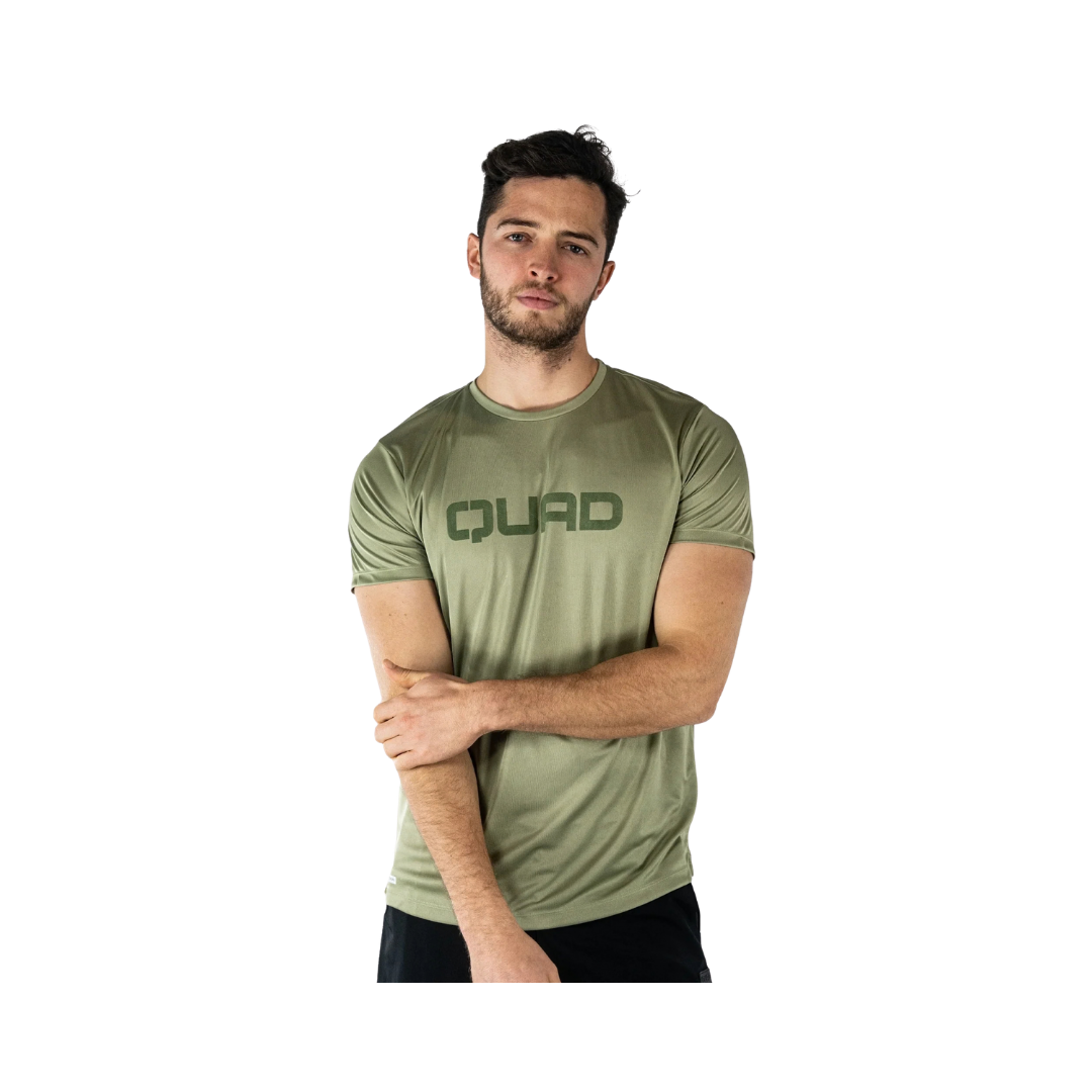 QUAD T-SHIRT MEN ESSENCE GREEN