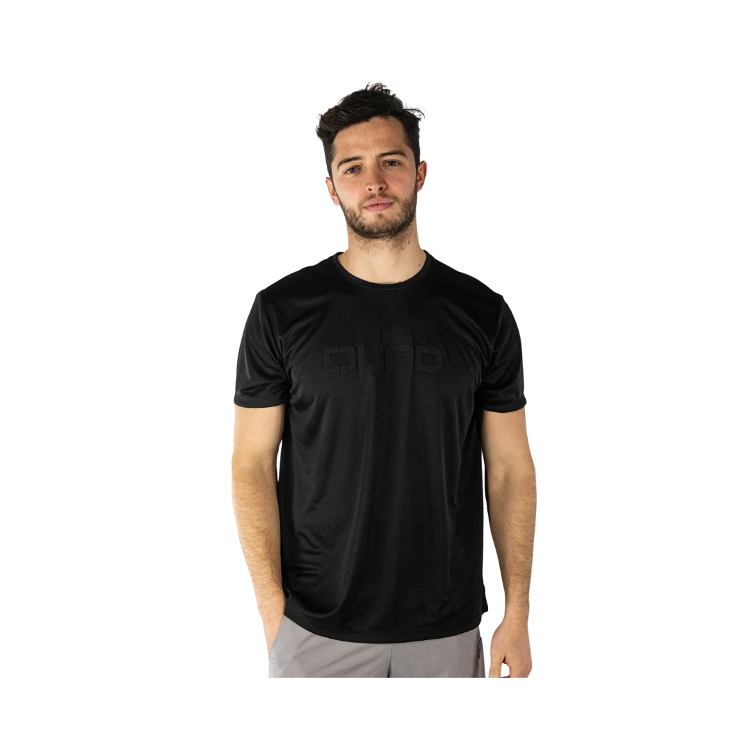 QUAD T-SHIRT MEN ESSENCE BLACK
