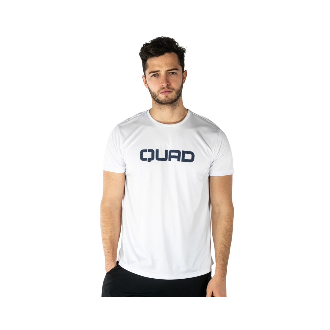 QUAD T-SHIRT MEN ESSENCE WHITE