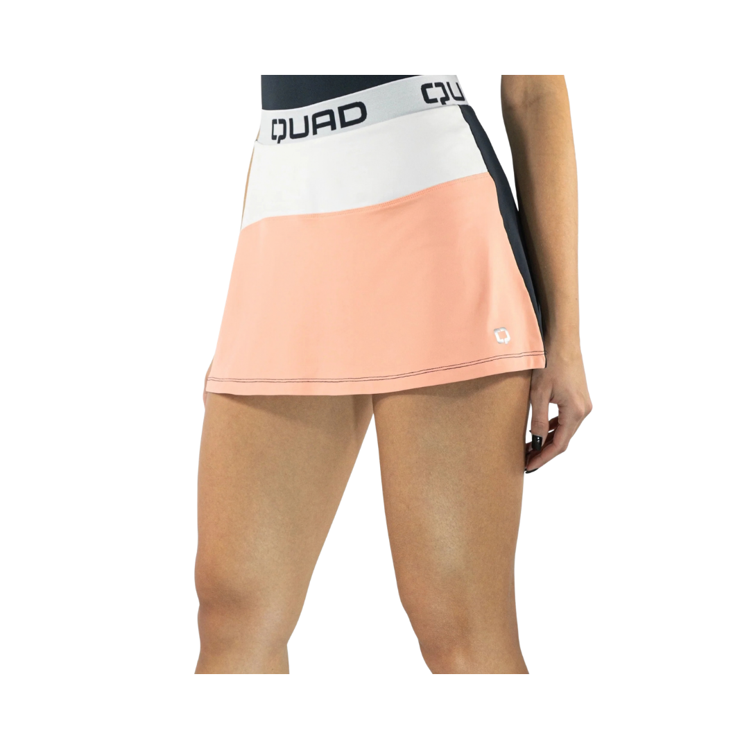 QUAD SKIRT WOMEN MASTERPIECE BLUE WHITE CORAL