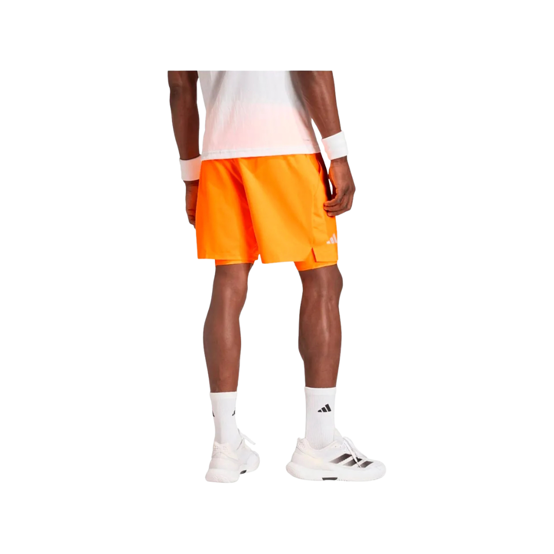 ADIDAS SHORTS MEN CLUB TENNIS CLIMACOOL 2IN1 ORANGE 2026
