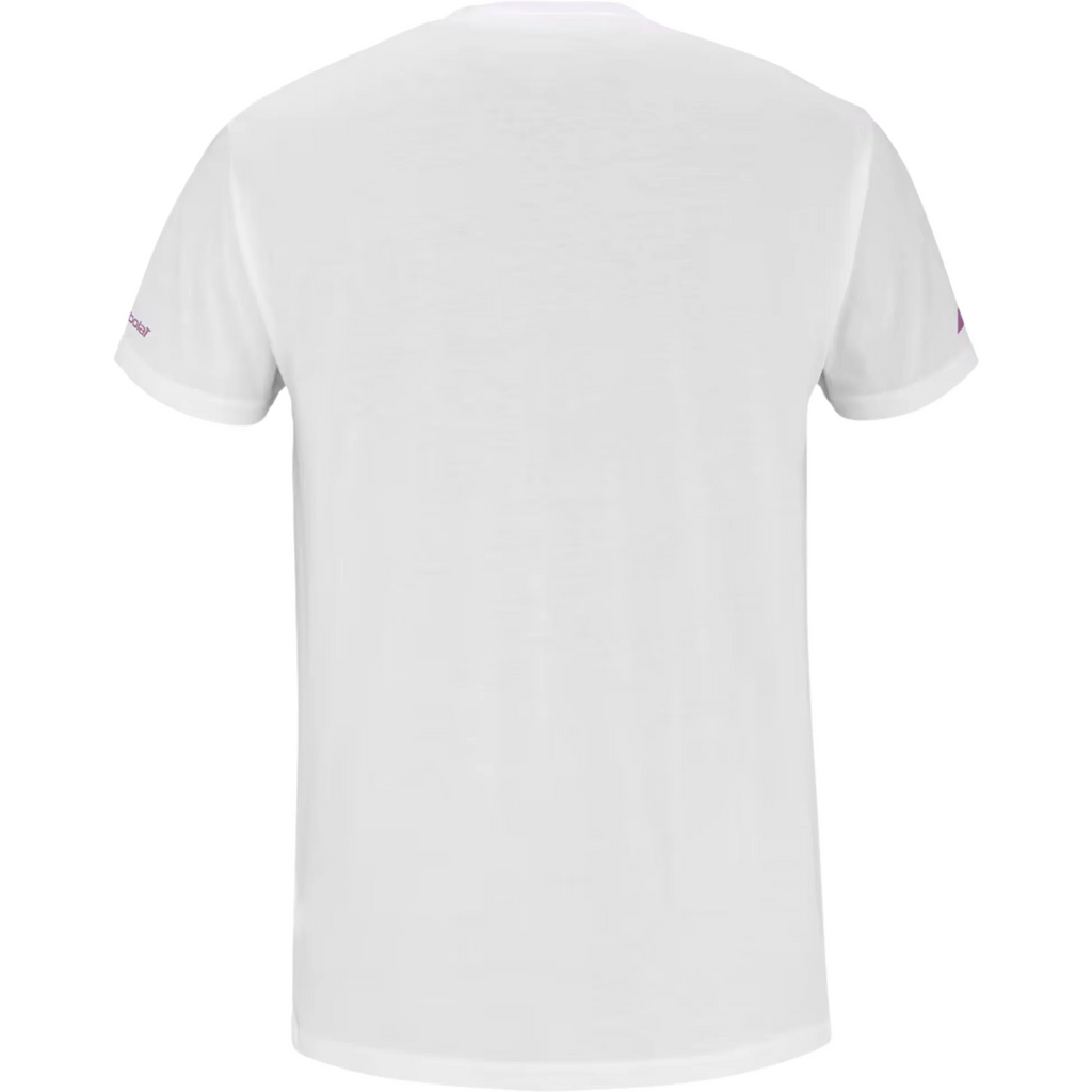 BABOLAT T-SHIRT COTTON TEE MEN LEBRON WHITE