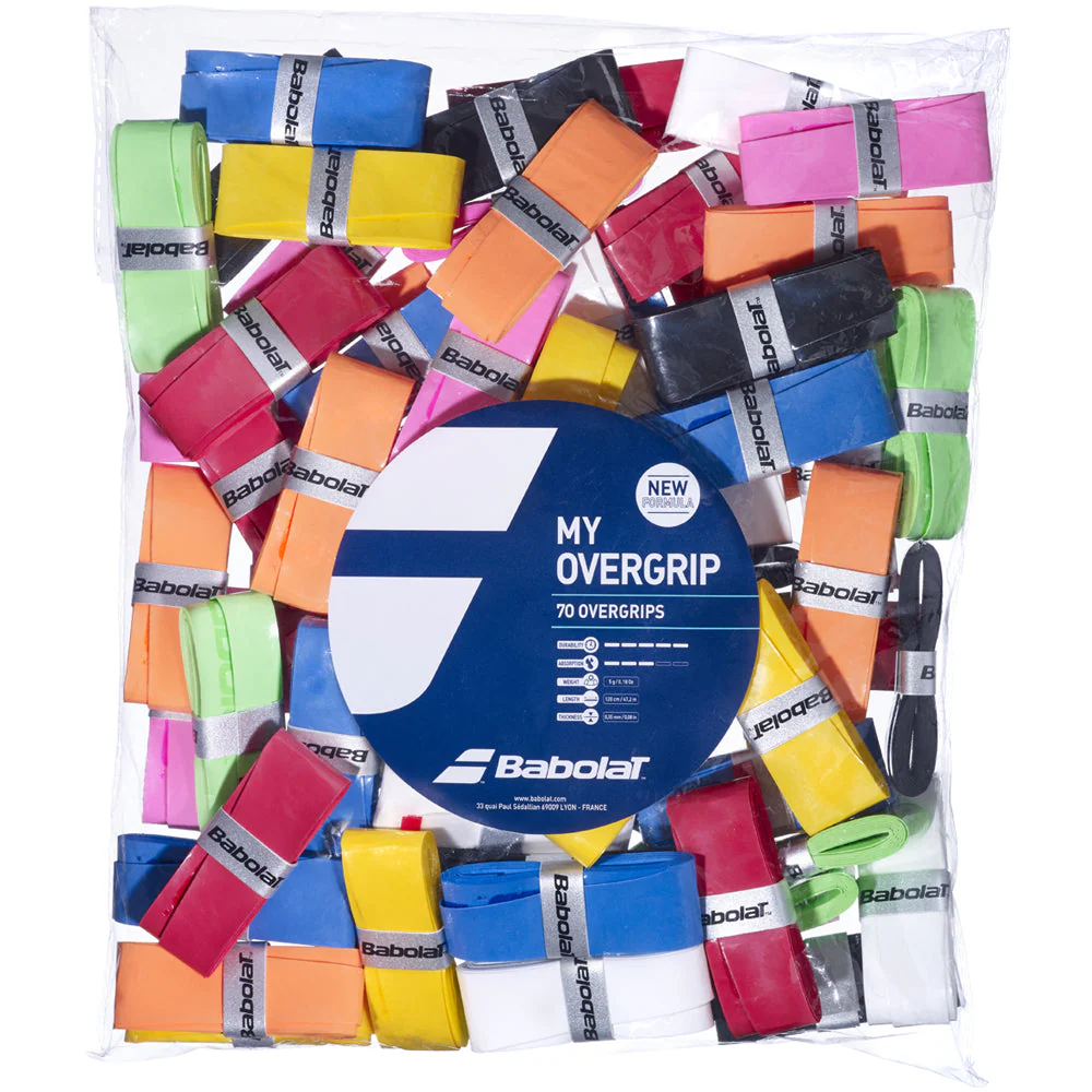 BABOLAT OVERGRIPS MY OVERGRIP MULTICOLOR VERSATILE