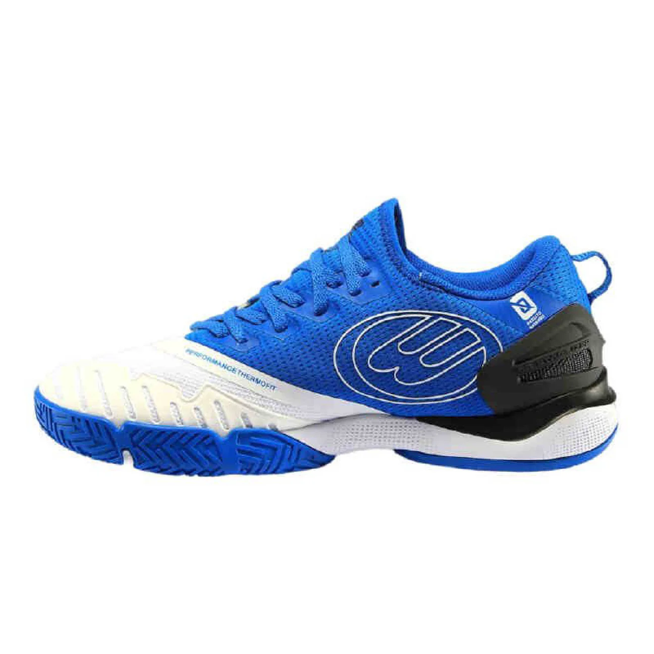 BULLPADEL SHOES HACK HYBRID FLY 22V BLANCO AZUL