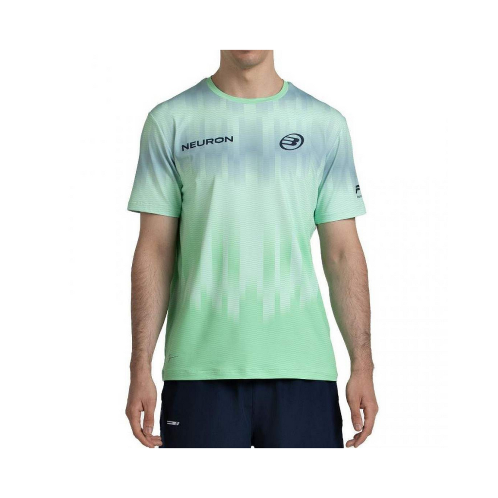 BULLPADEL T-SHIRT MEN SPONSORS CHINGOTTO 26V ACID GREEN 2026