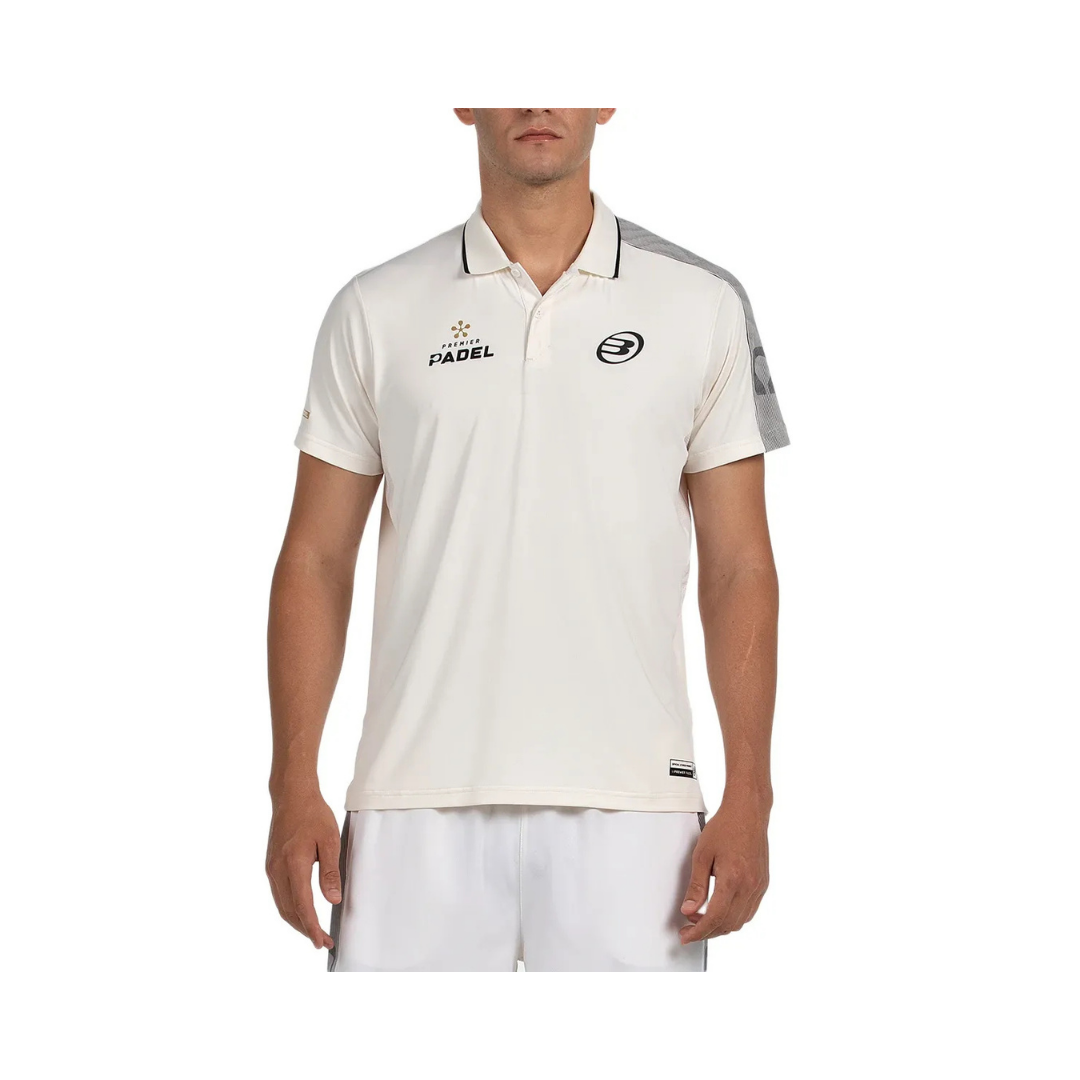 BULLPADEL POLO T-SHIRT MEN PREMIER PATRON CRUDO 2026