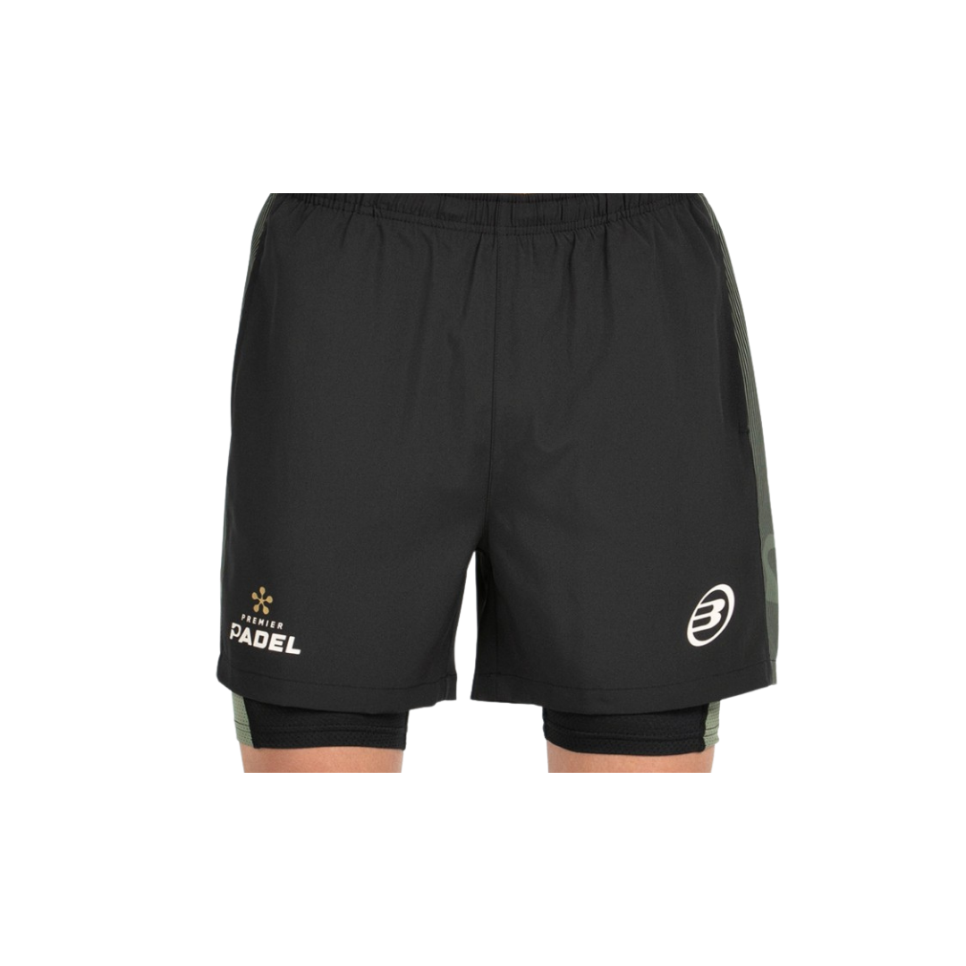 BULLPADEL SHORTS MEN PREMIER PINGU NEGRO 2026